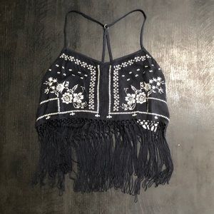 Fringe crop tank